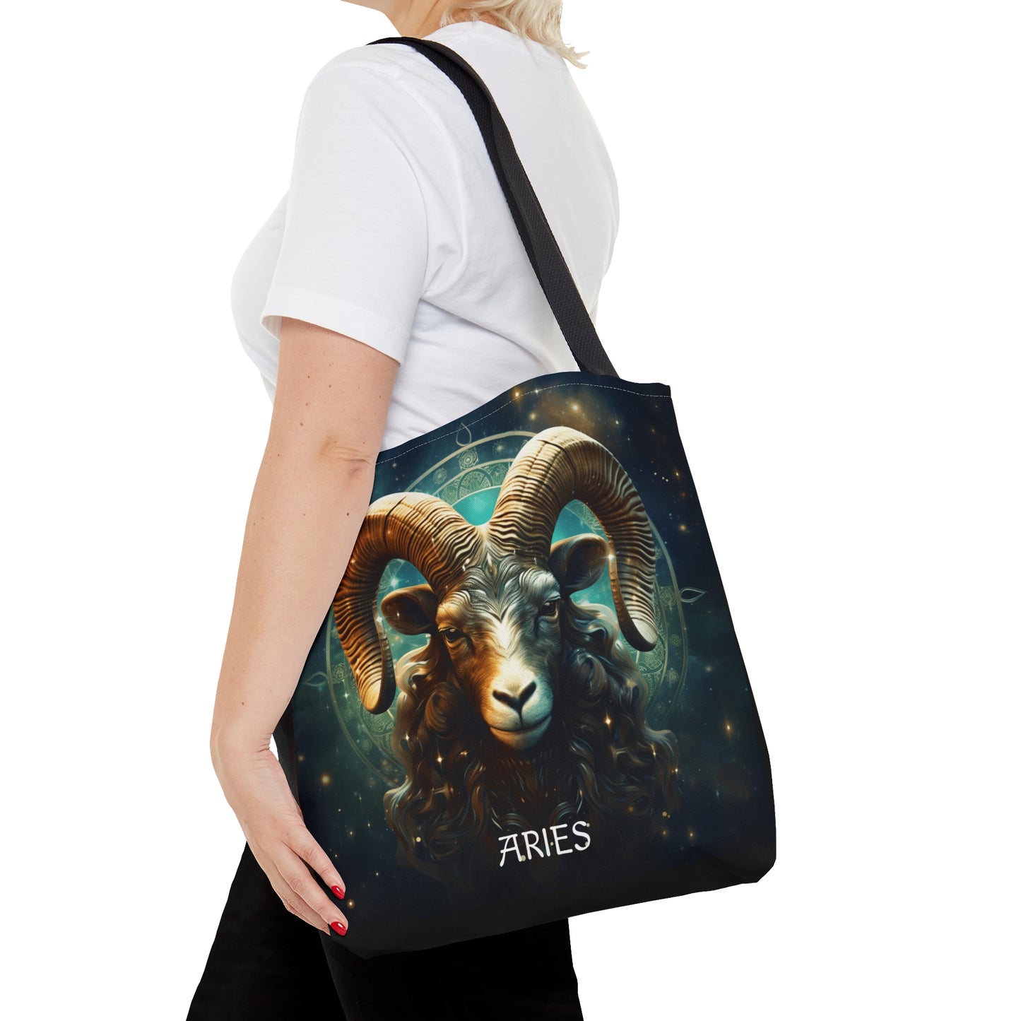 Aries2 Zodiac Tote Bag (AOP)