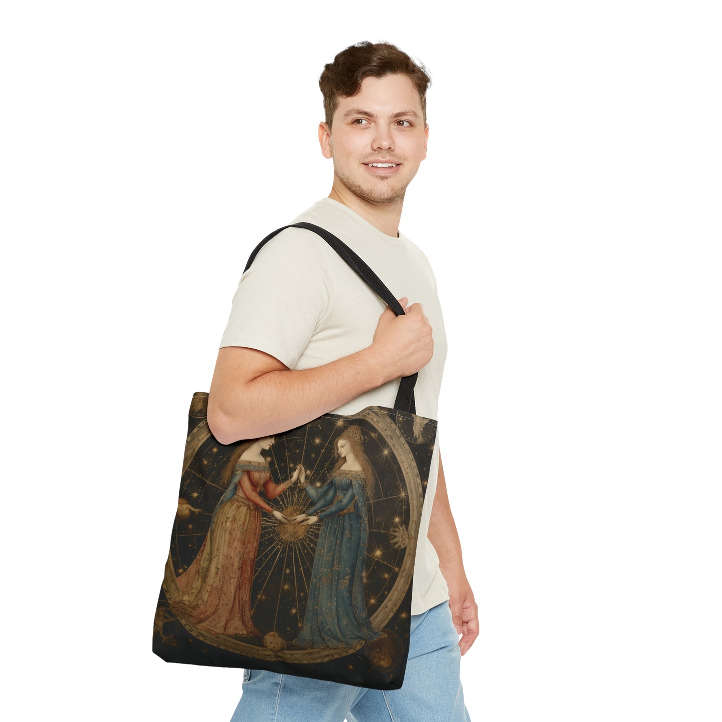 Gemini1 Zodiac Tote Bag (AOP)