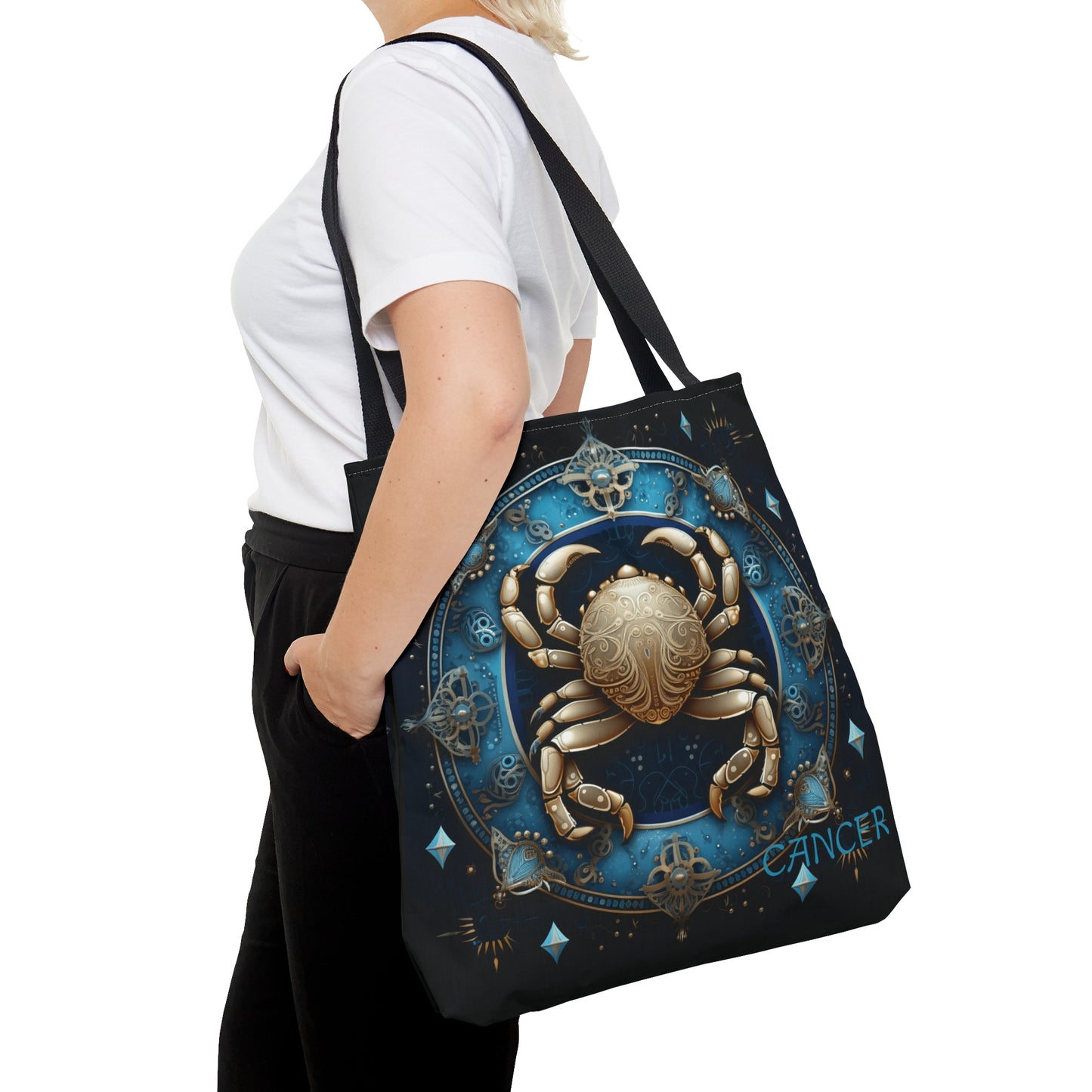 Cancer1 Zodiac Tote Bag (AOP)