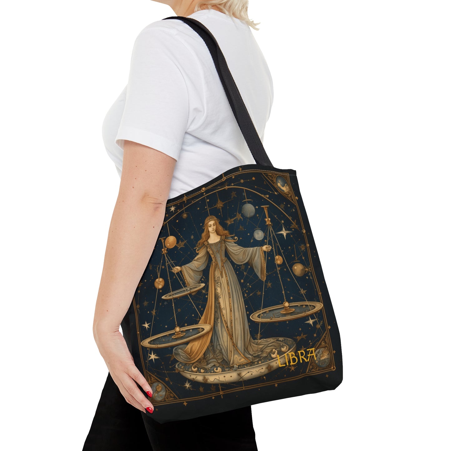 Libra1 Zodiac Tote Bag (AOP)