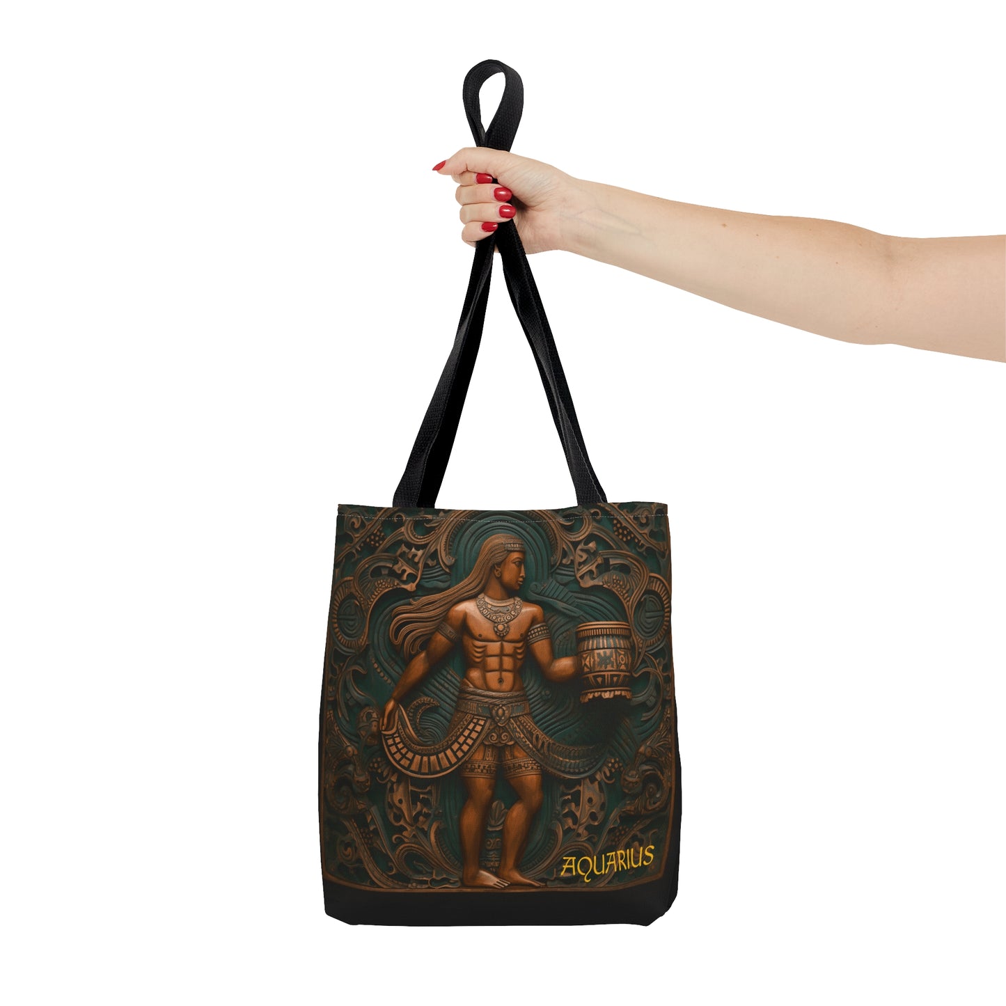 Aquarius1 Zodiac Tote Bag (AOP)