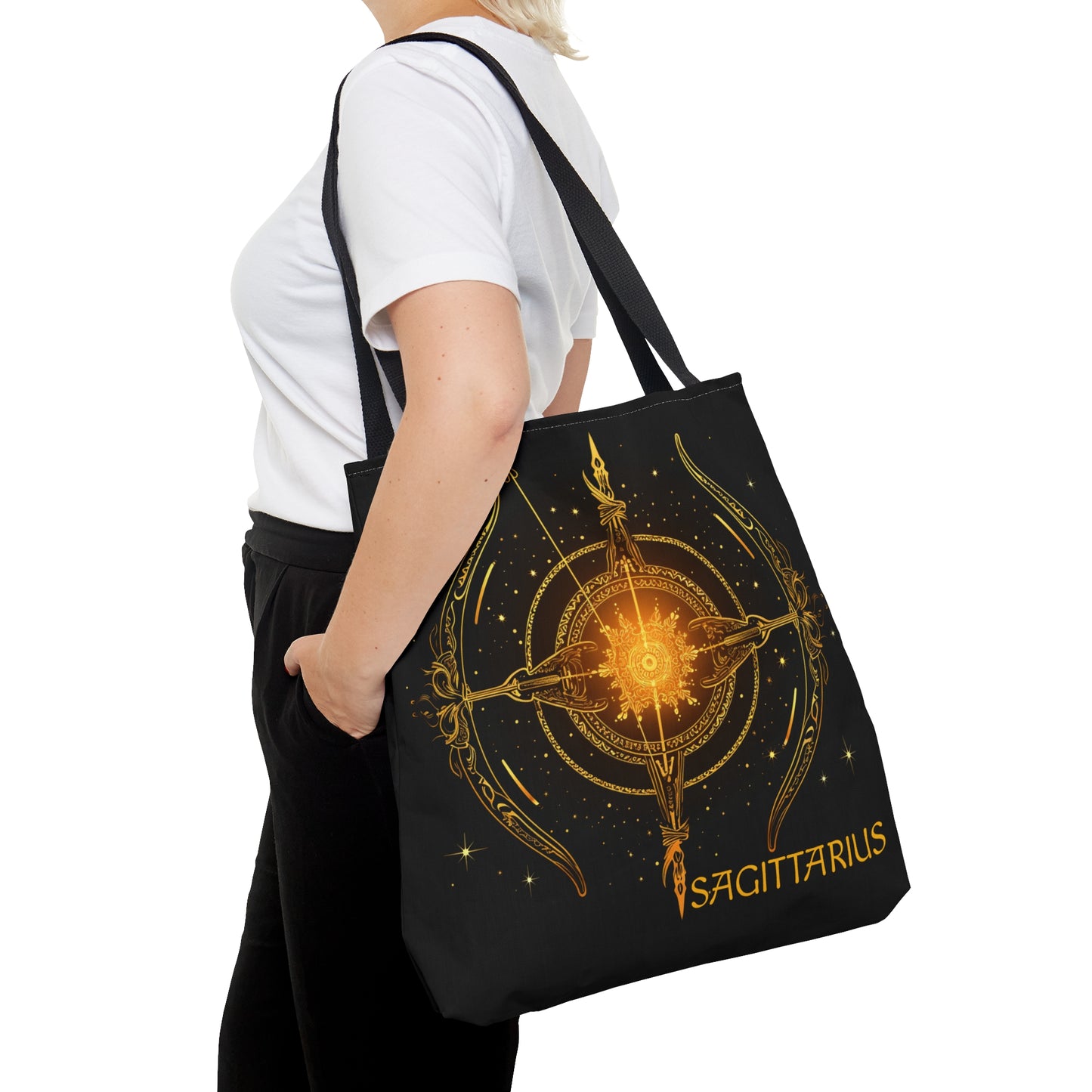 Sagittarius1 Zodiac Tote Bag (AOP)