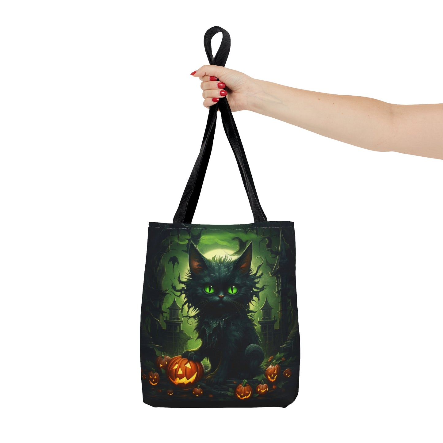 Halloween Cat2 Tote Bag (AOP)