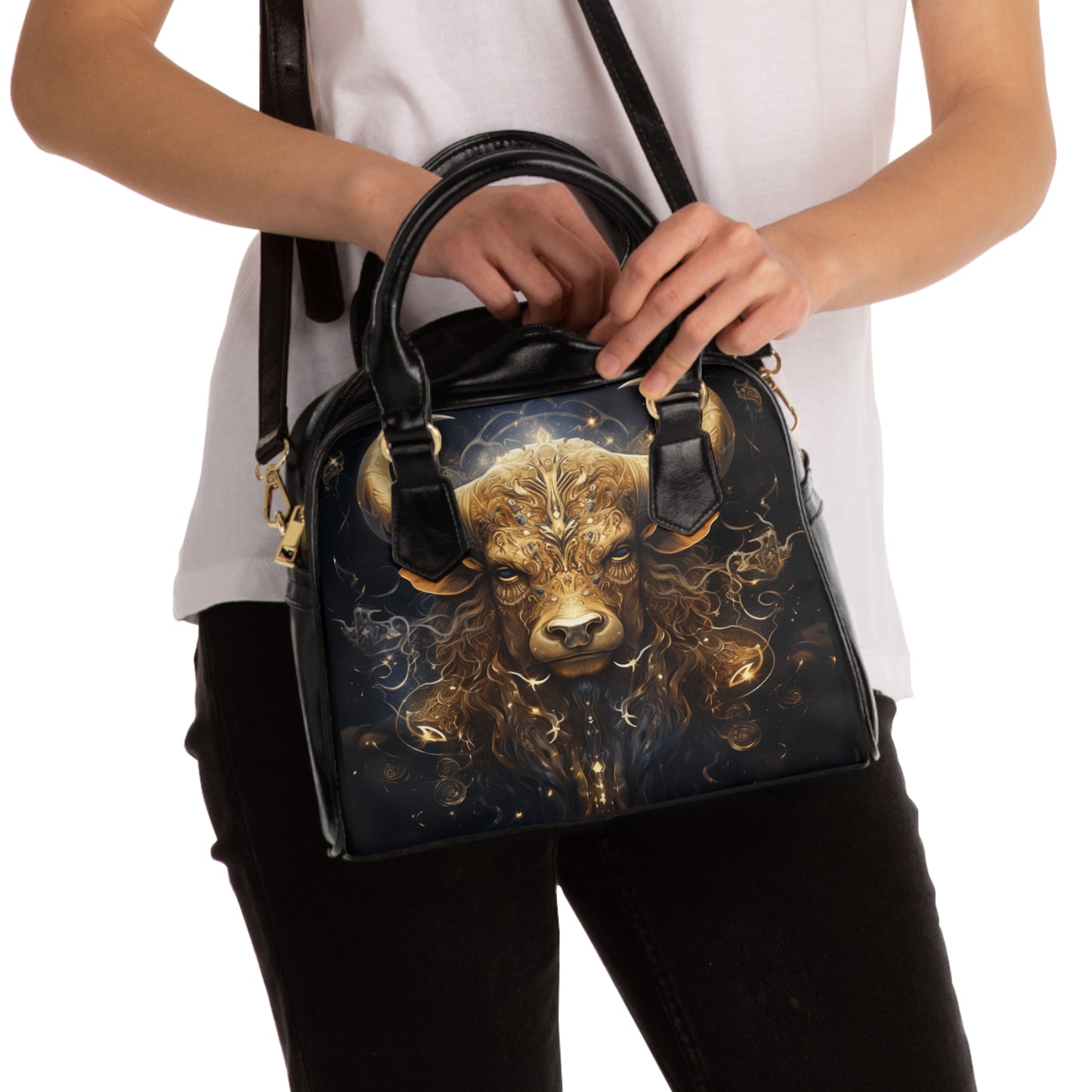 Taurus1 Zodiac Shoulder Handbag