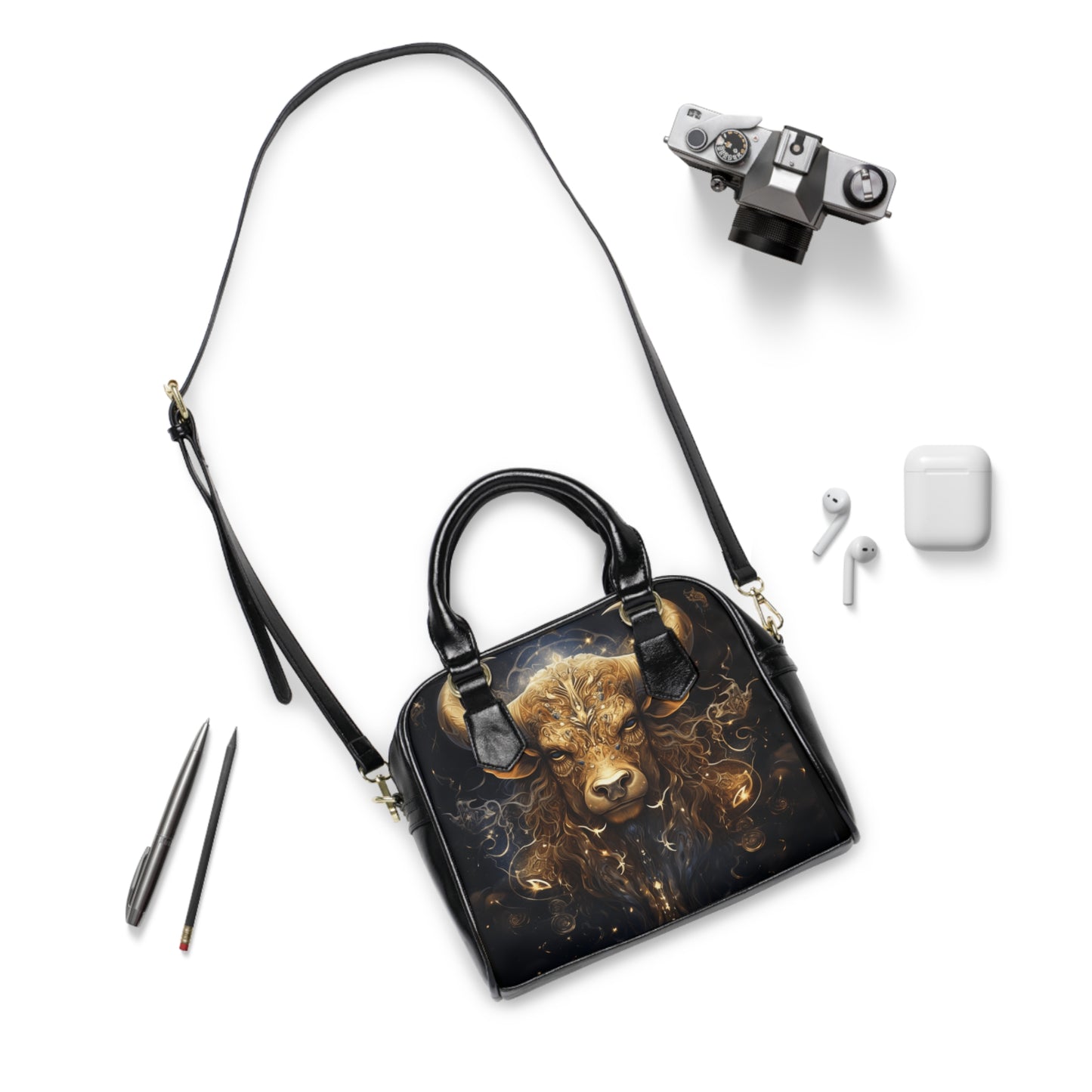 Taurus1 Zodiac Shoulder Handbag