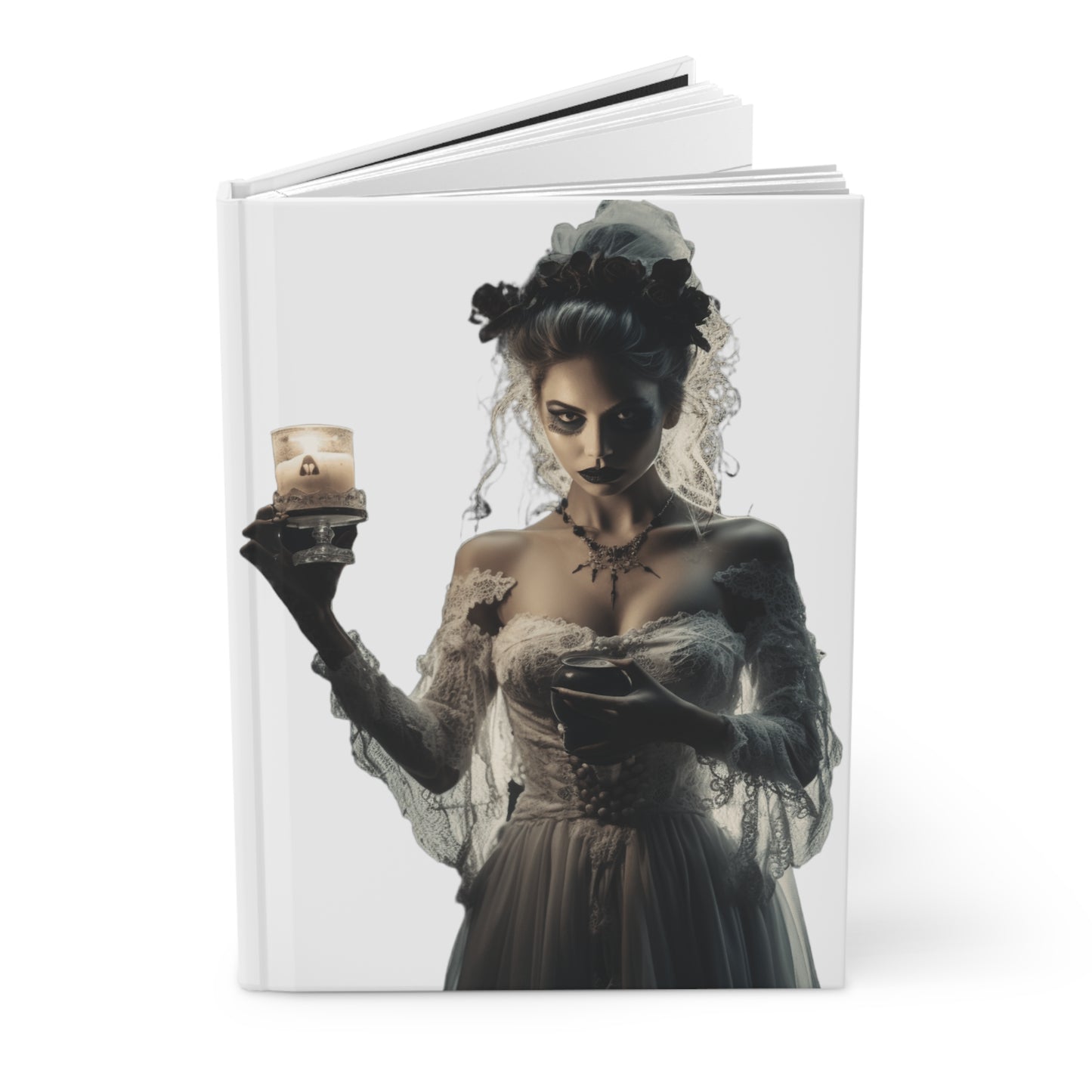 Halloween Bride Hardcover Journal Matte