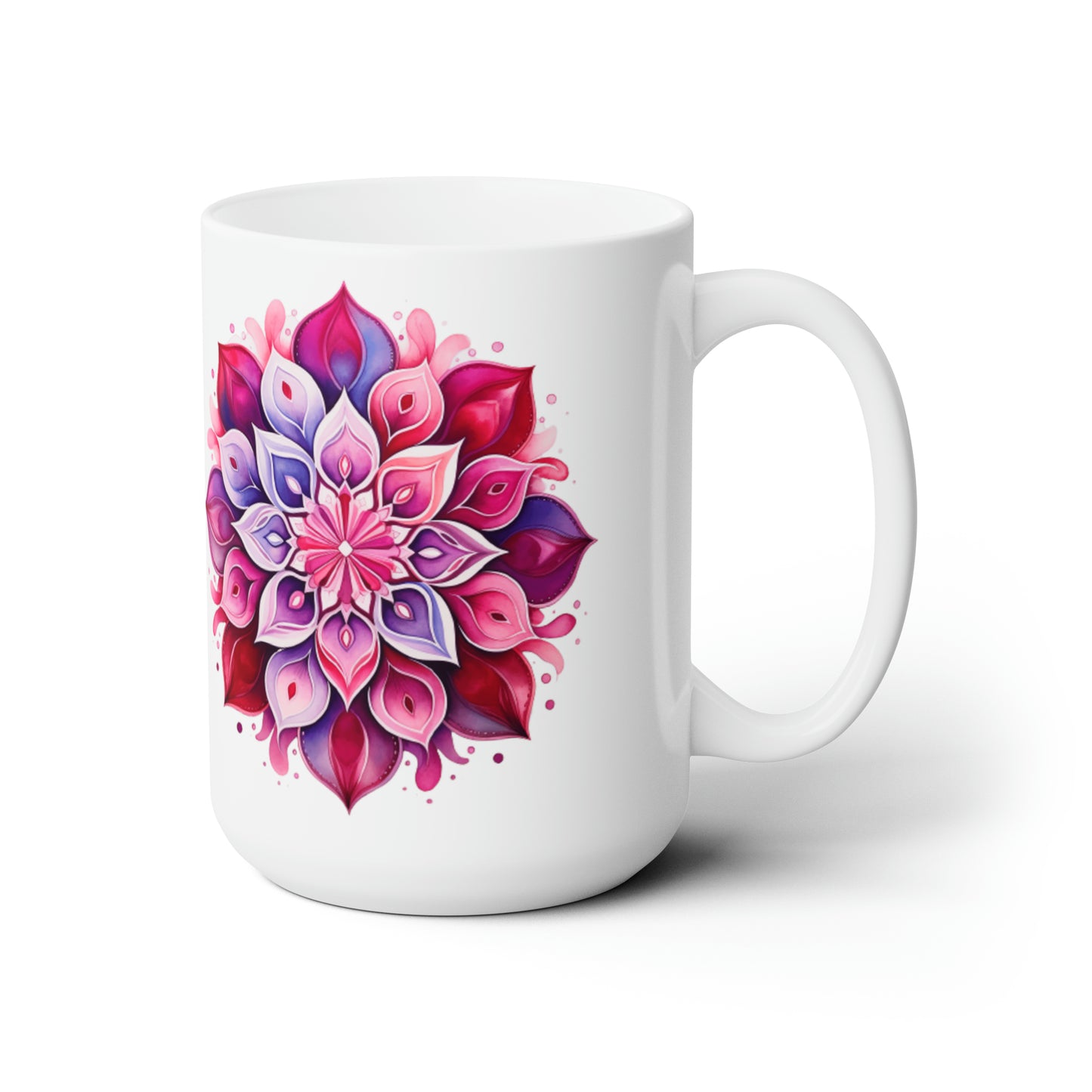 Mandala #3 Ceramic Mug 15oz