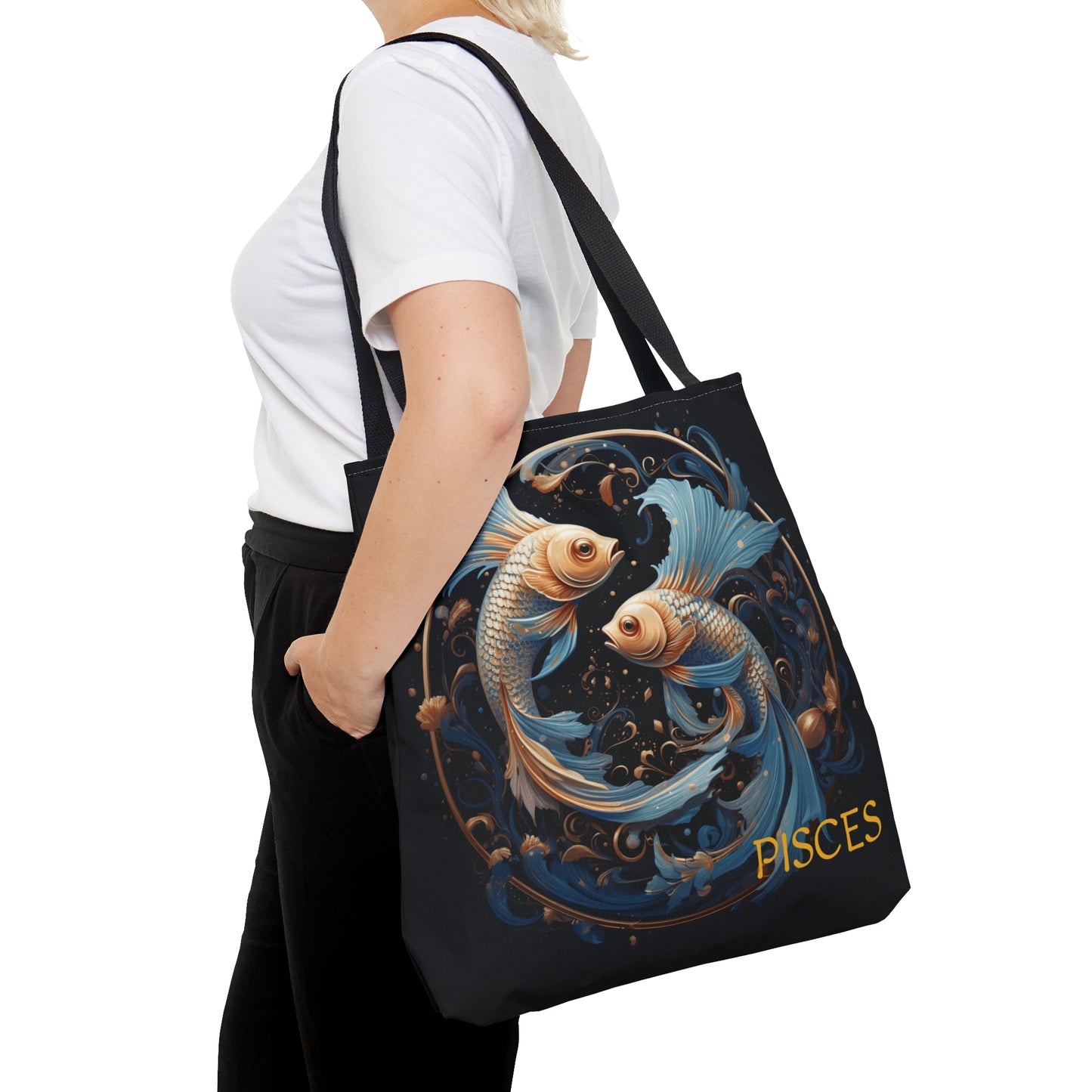 Pisces1 Zodiac Tote Bag (AOP)