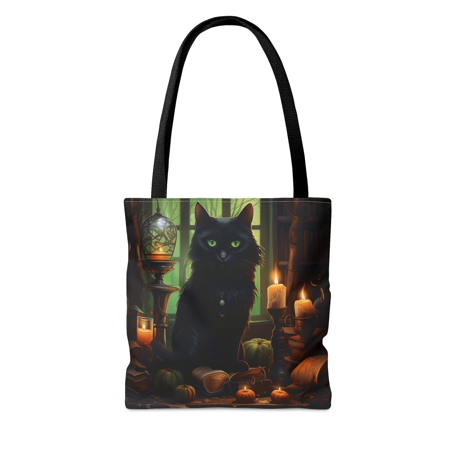 Halloween Cat Tote Bag (AOP)