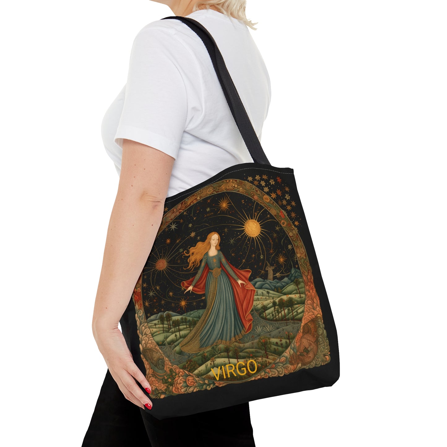 Virgo3 Zodiac Tote Bag (AOP)