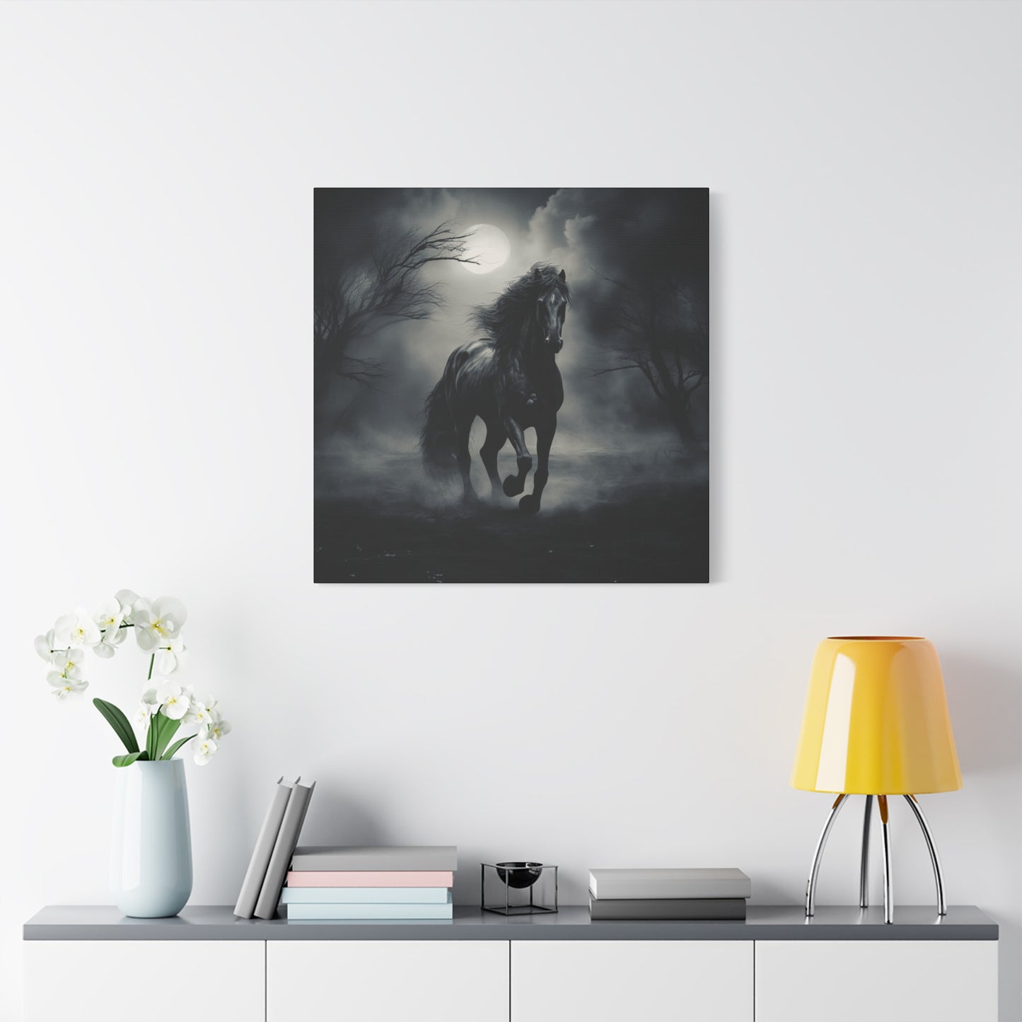 Astara 8 Signature Horse on Matte Canvas, Stretched, 1.25"