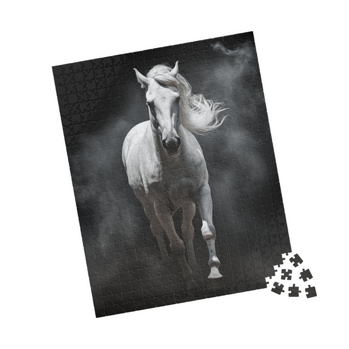 White horse  Puzzle (500 piece)