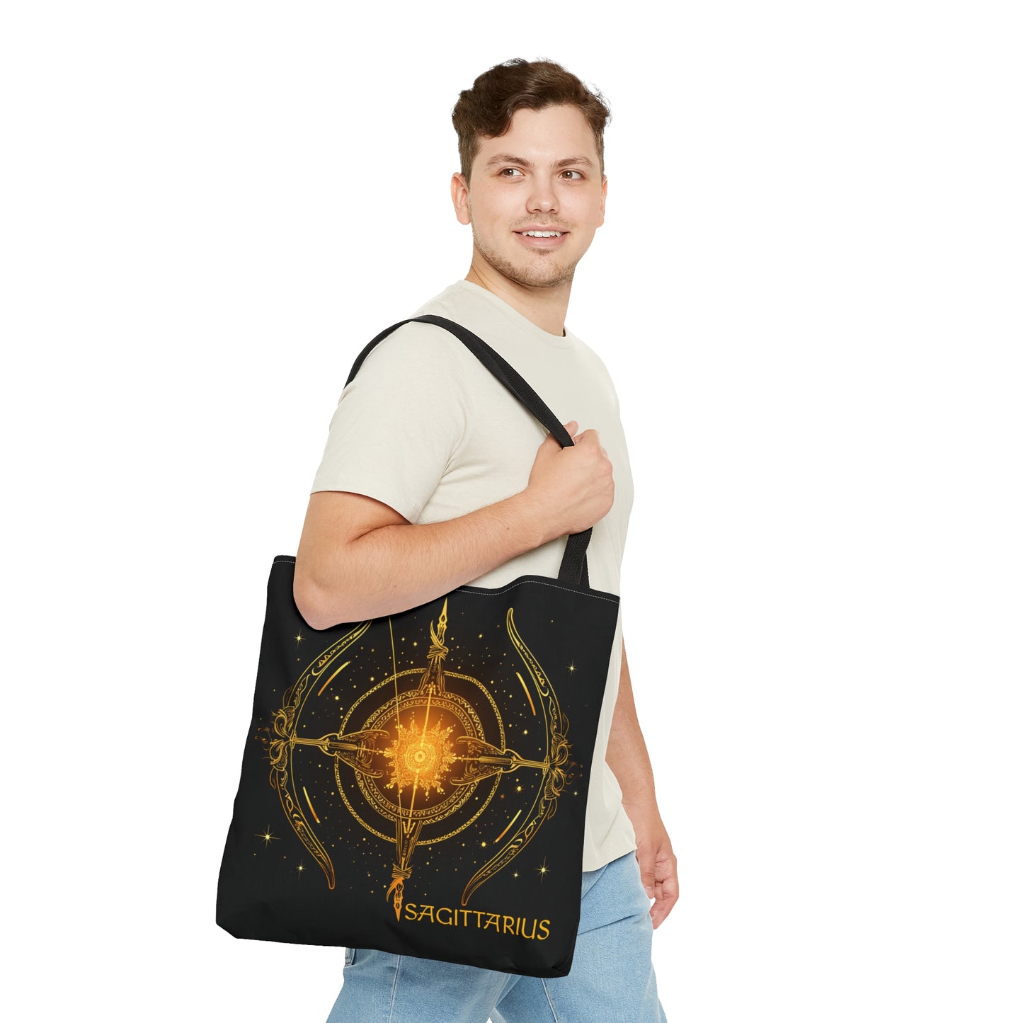 Sagittarius1 Zodiac Tote Bag (AOP)
