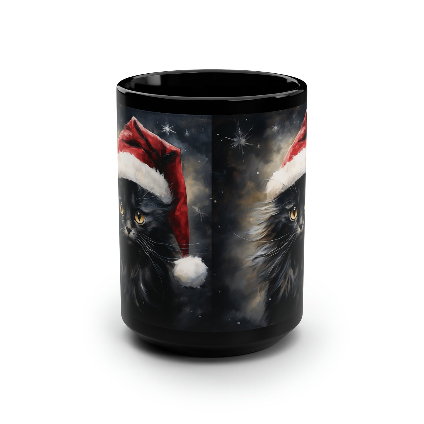 Christmas Cat 2 Mug, 15oz