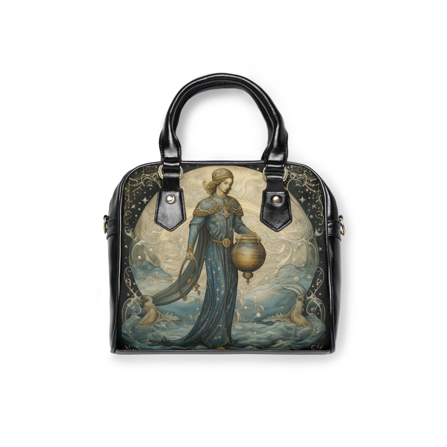 Aquarius3 Zodiac Shoulder Handbag