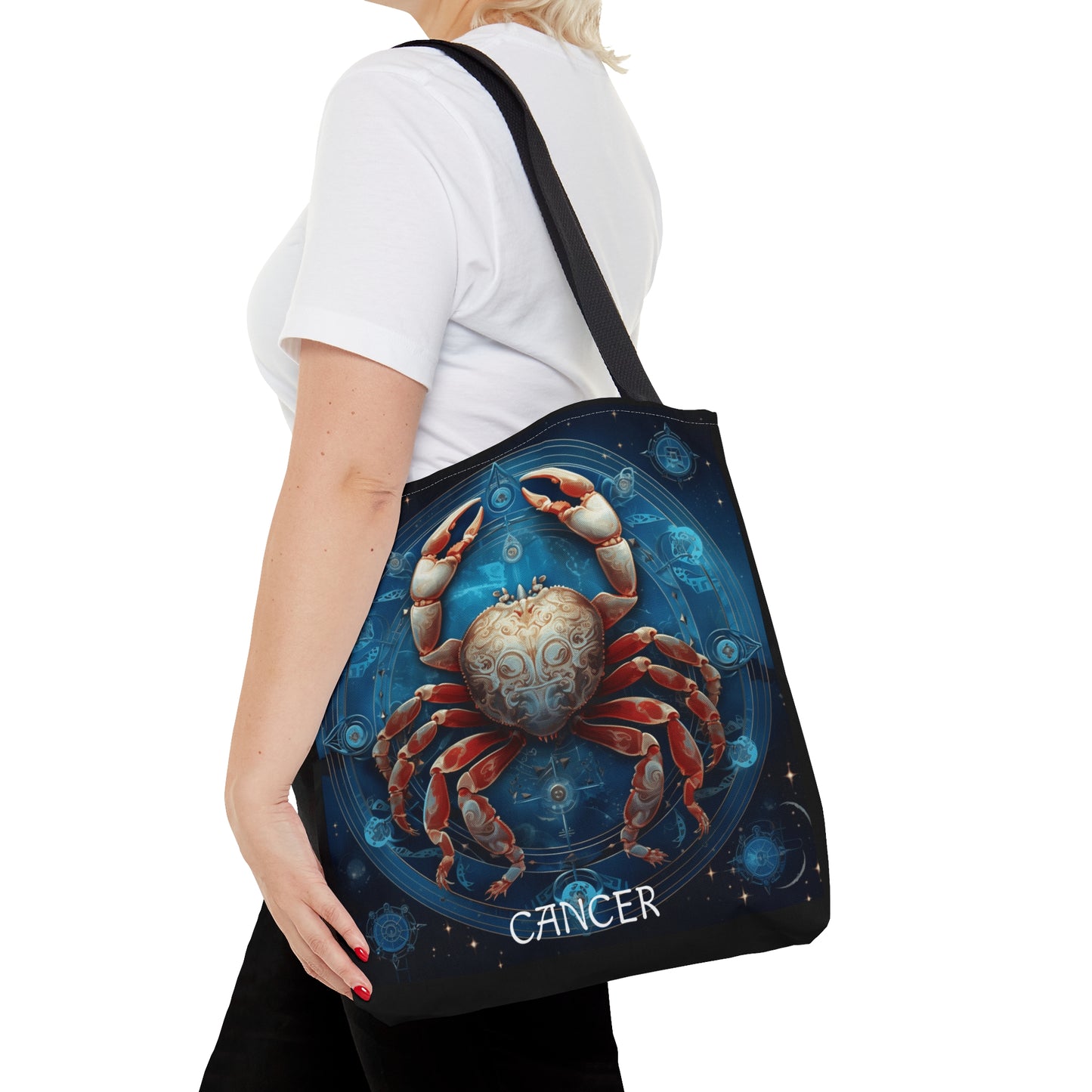 Cancer3 Zodiac Tote Bag (AOP)