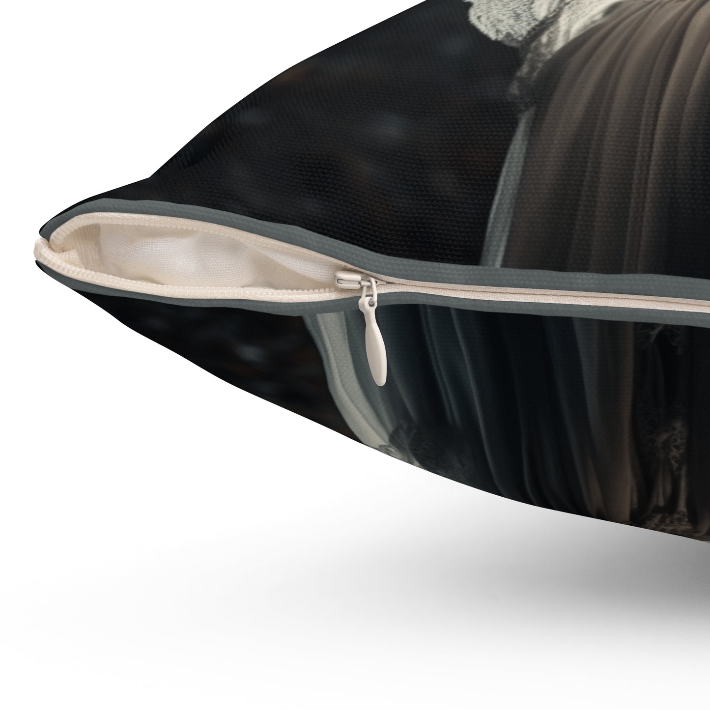 Halloween Bride Spun Polyester Square Throw Pillow