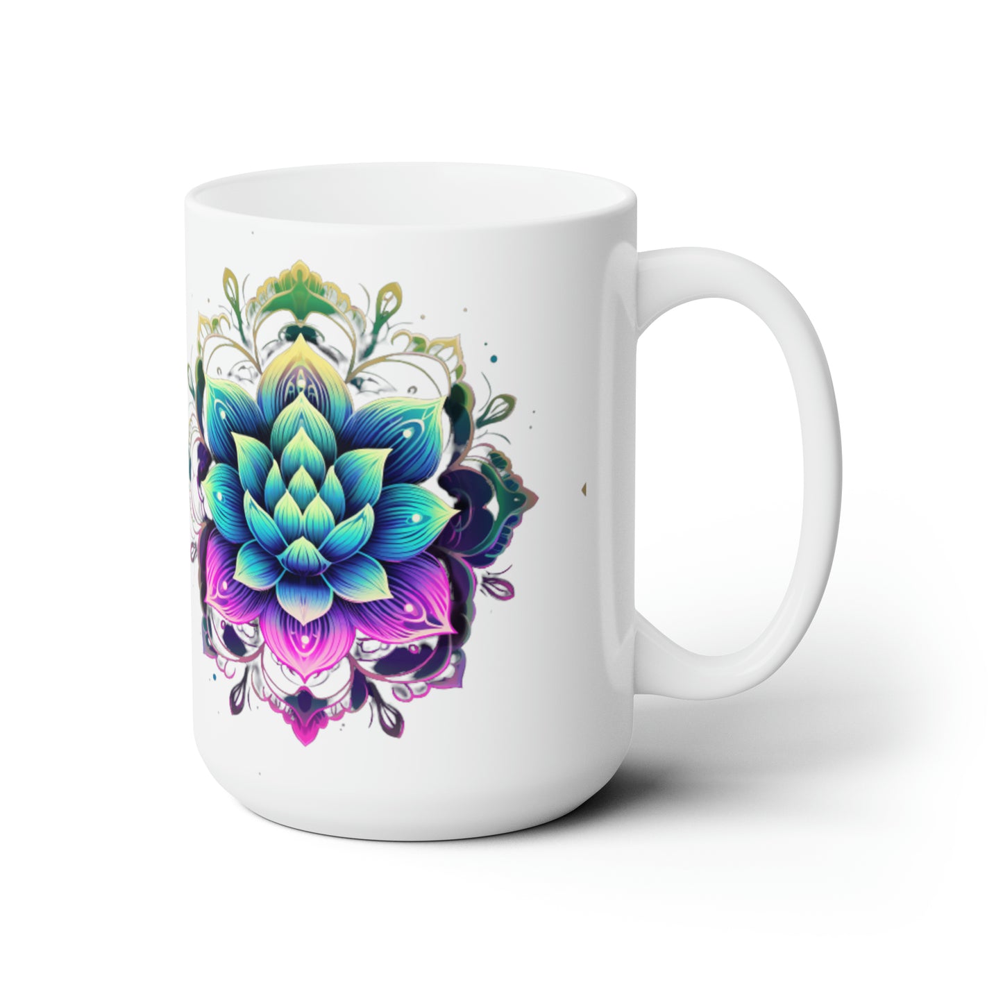 Mandala #101  Ceramic Mug 15oz