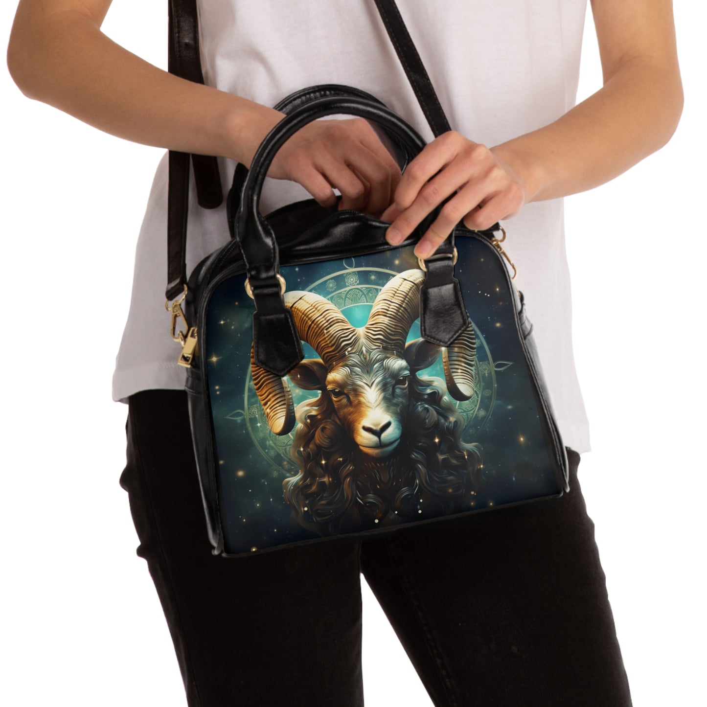 Aries2 Zodiac Shoulder Handbag