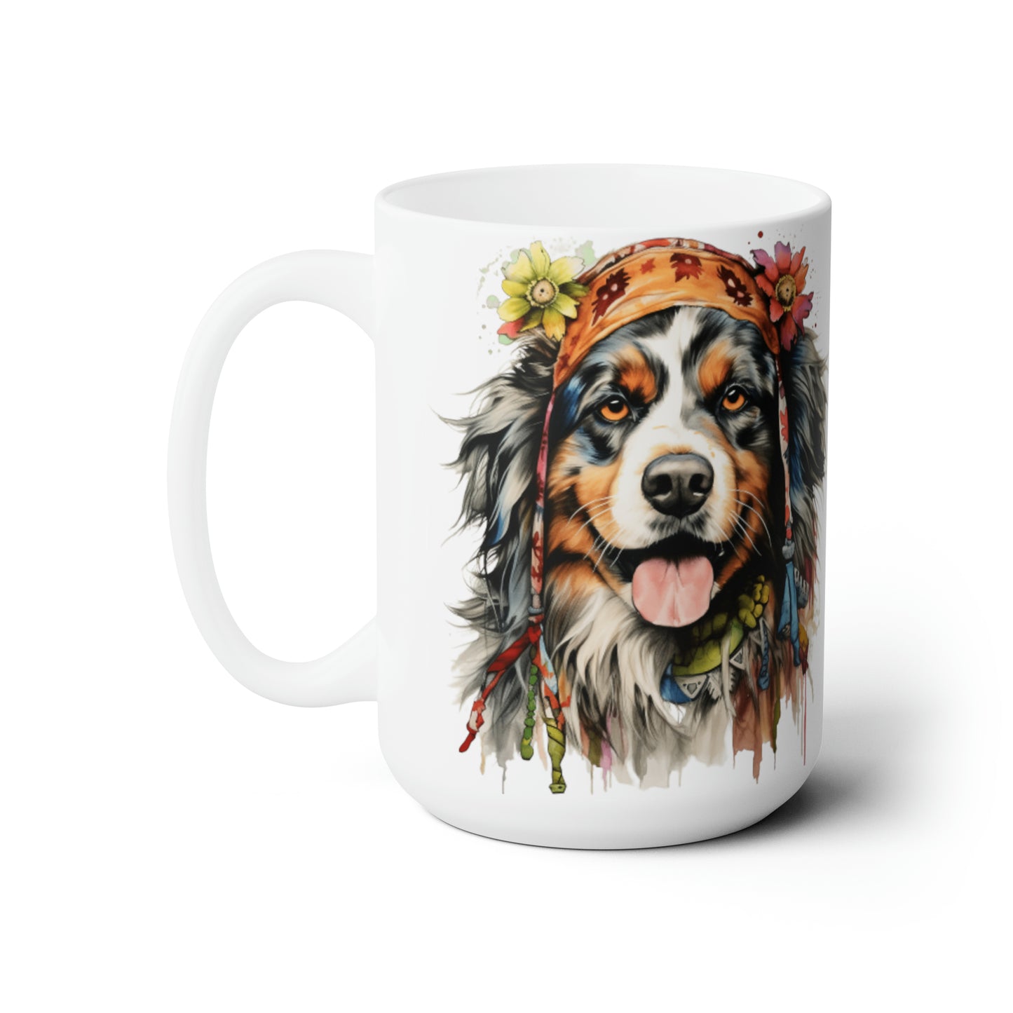 Dog4 Ceramic Mug 15oz