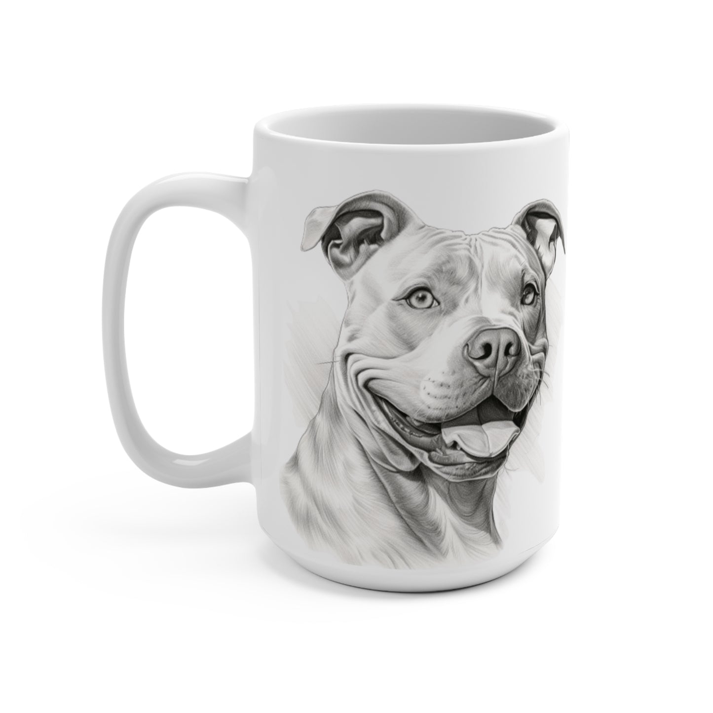 Pit Bull Dog Mug 15oz