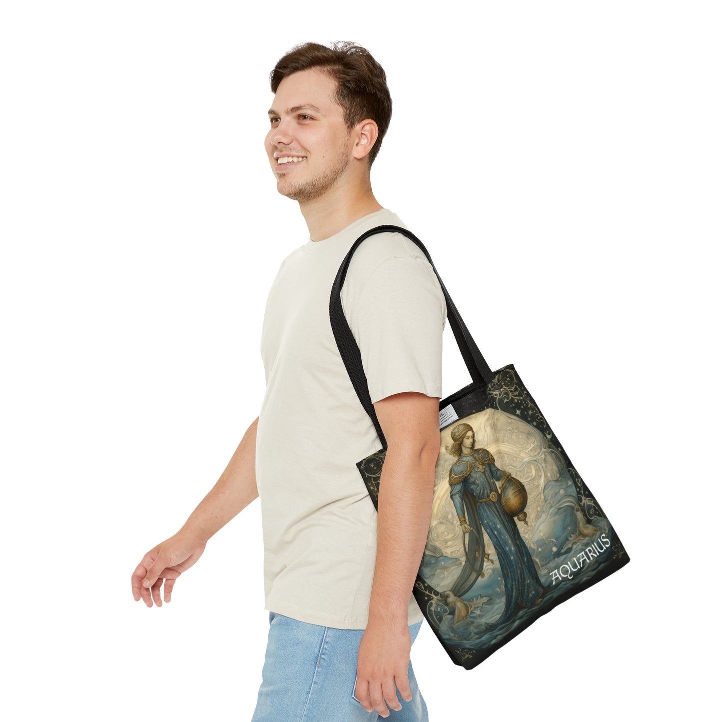 Aquarius3 Zodiac Tote Bag (AOP)