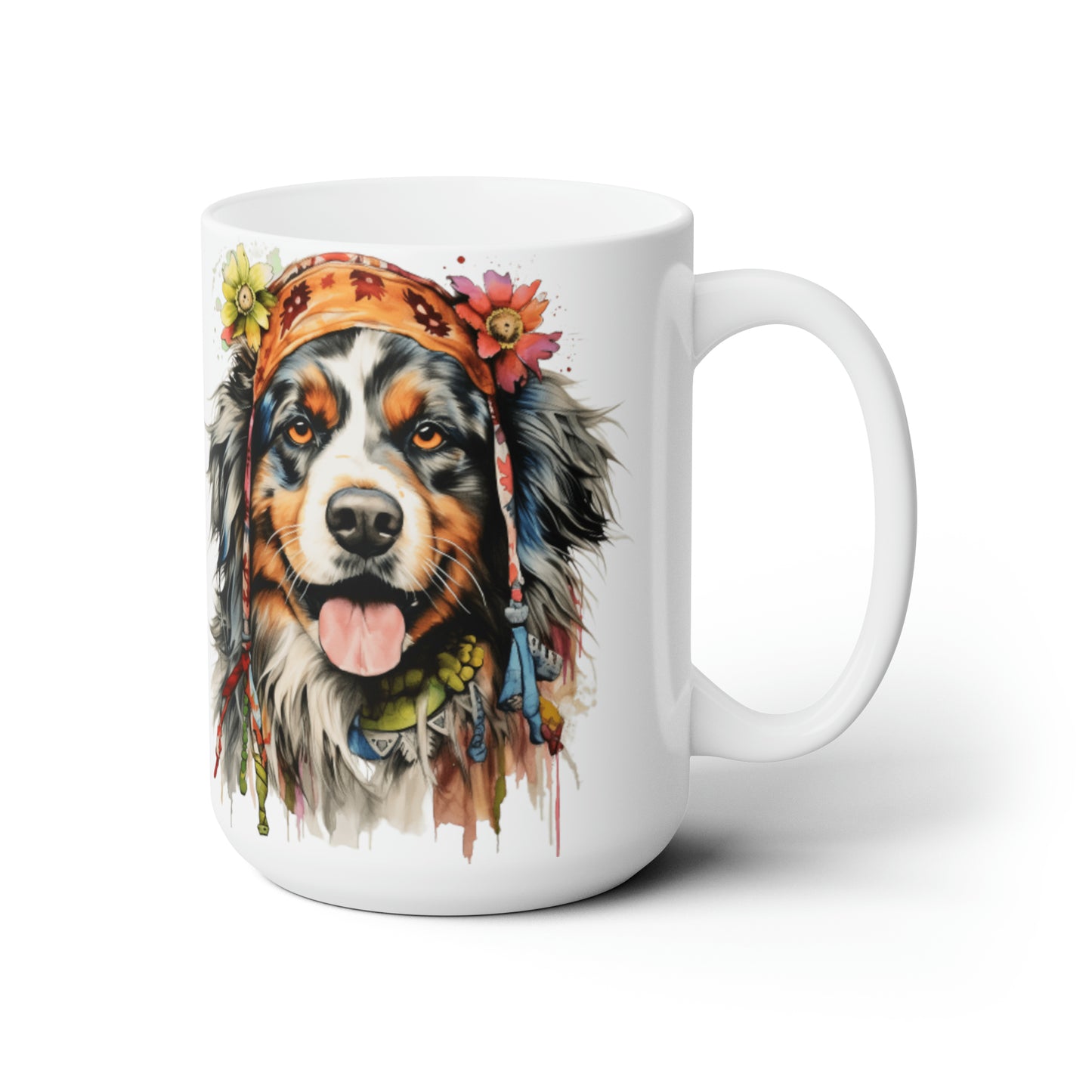 Dog4 Ceramic Mug 15oz