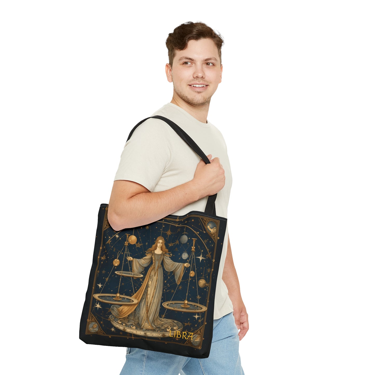 Libra1 Zodiac Tote Bag (AOP)