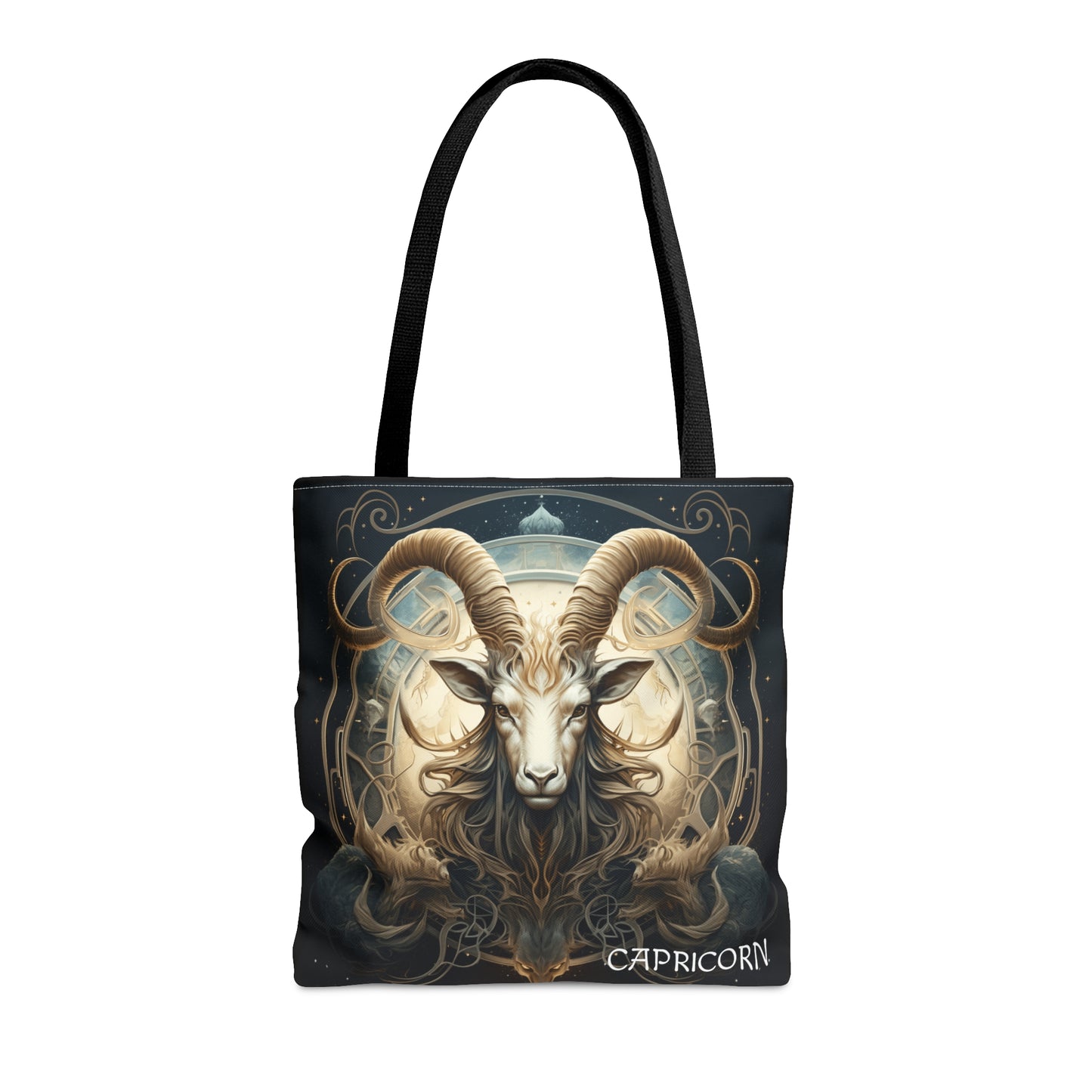 Capricorn1 Zodiac Tote Bag (AOP)