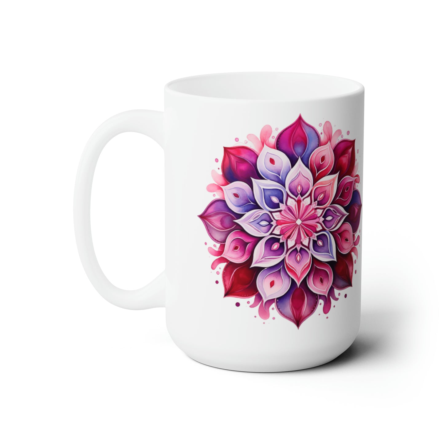 Mandala #3 Ceramic Mug 15oz