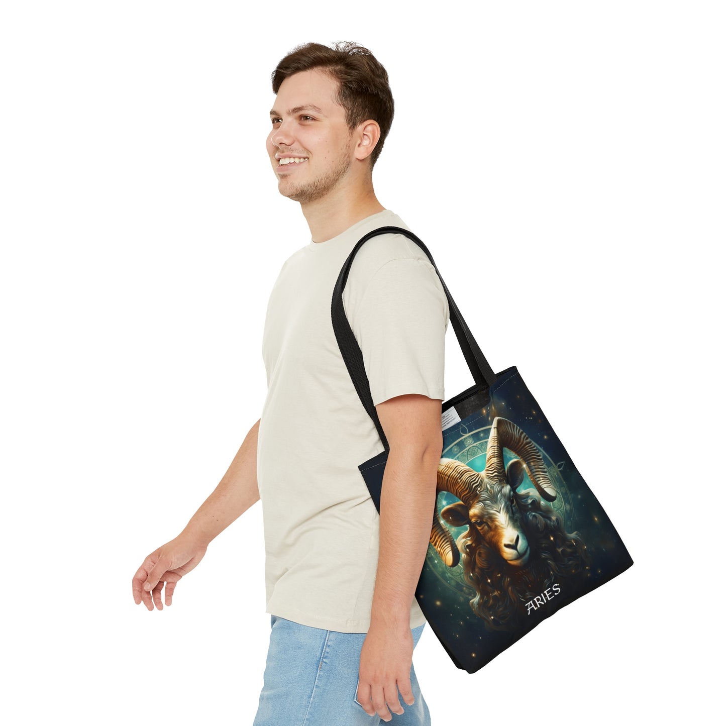 Aries2 Zodiac Tote Bag (AOP)