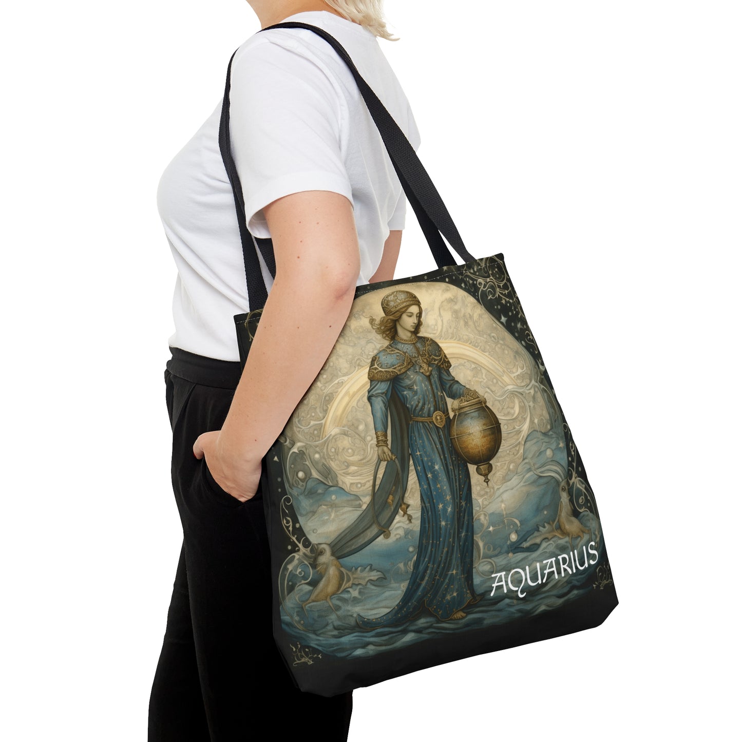 Aquarius3 Zodiac Tote Bag (AOP)