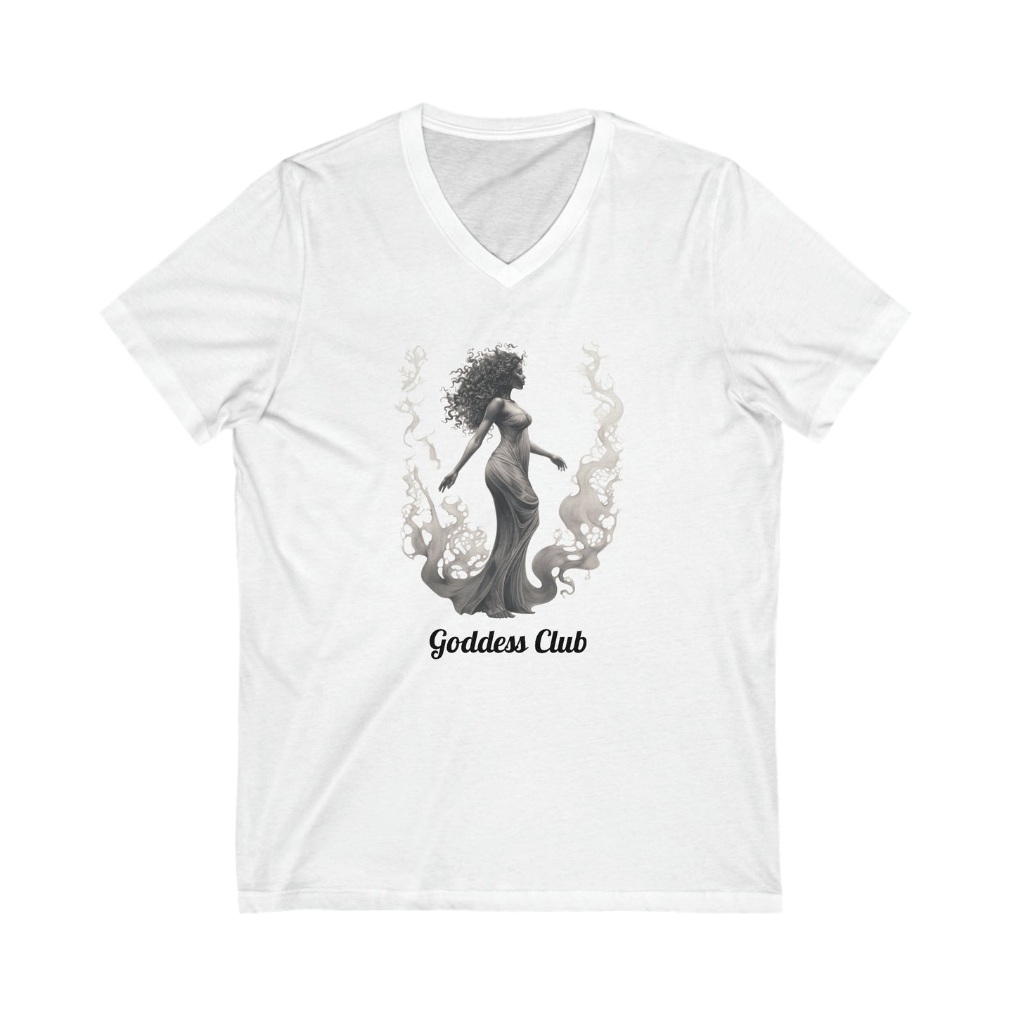 Goddess #102 Unisex Jersey Short Sleeve V-Neck Tee