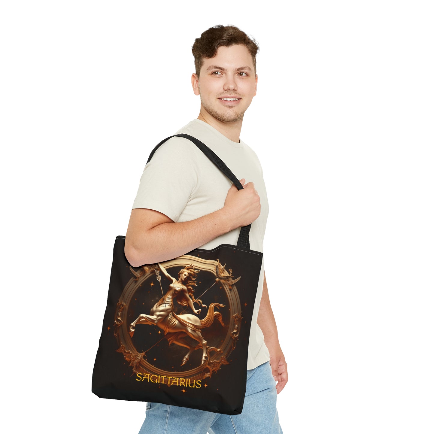 Sagittarius3 Zodiac Tote Bag (AOP)