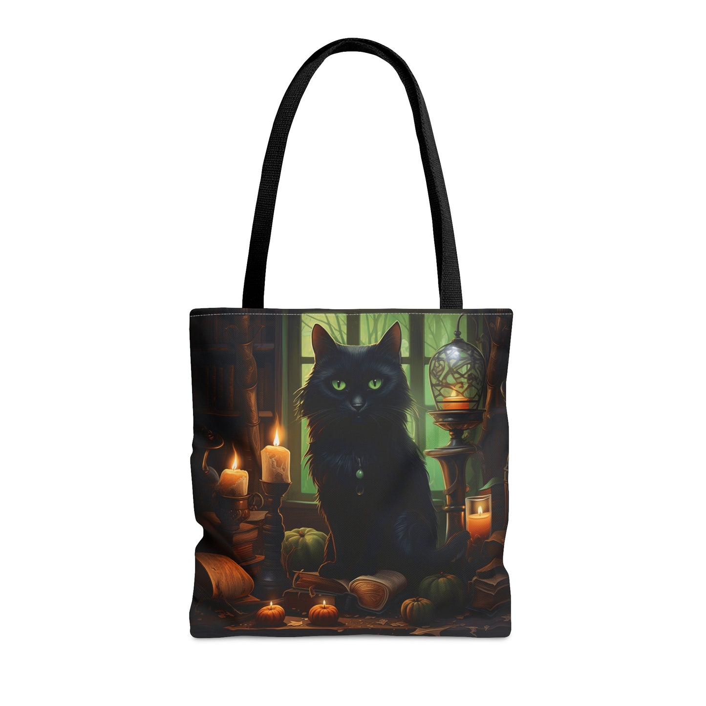 Halloween Cat Tote Bag (AOP)