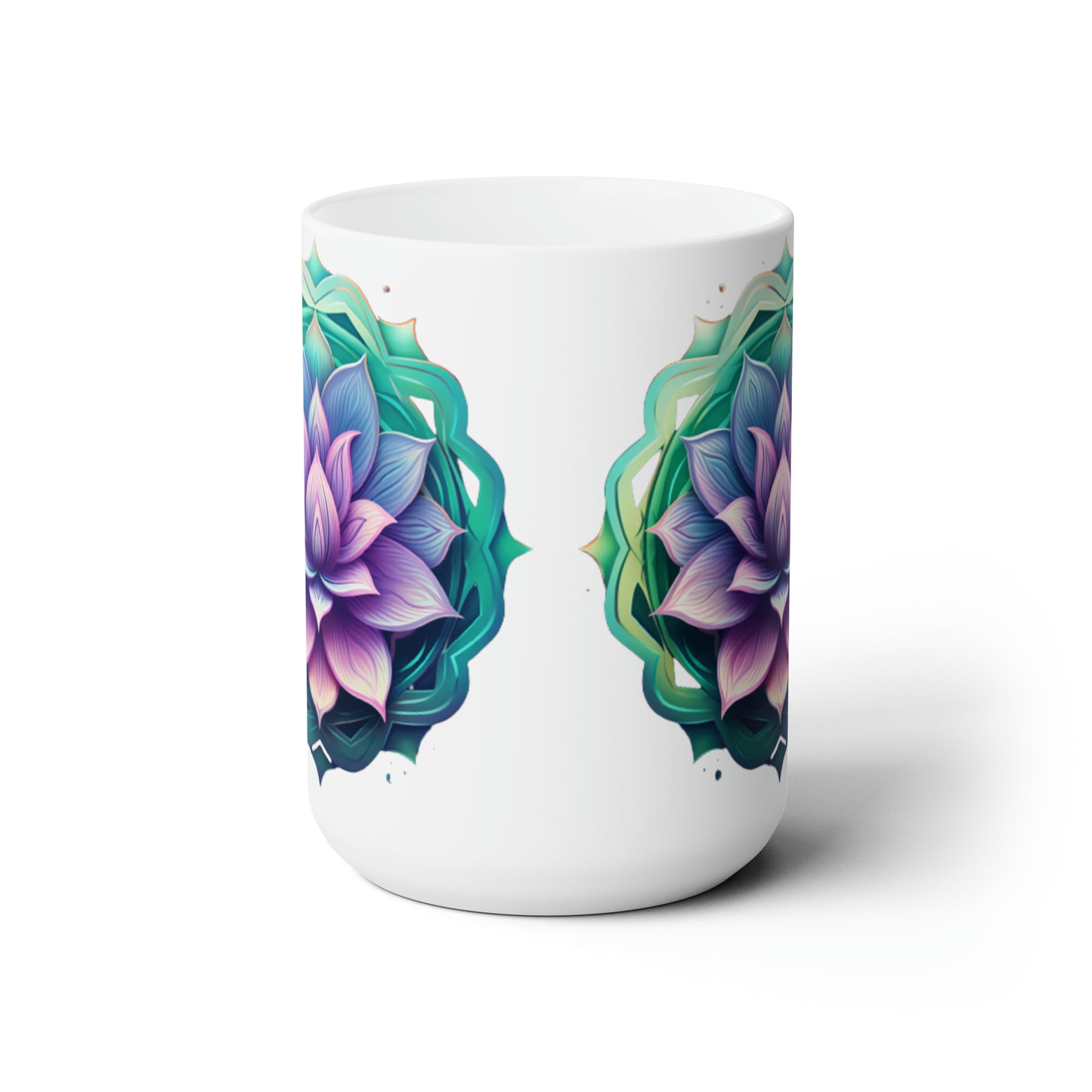 Mandala #2 Ceramic Mug 15oz