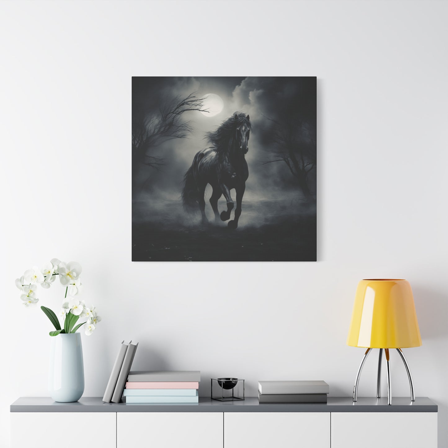 Astara 8 Signature Horse on Matte Canvas, Stretched, 1.25"