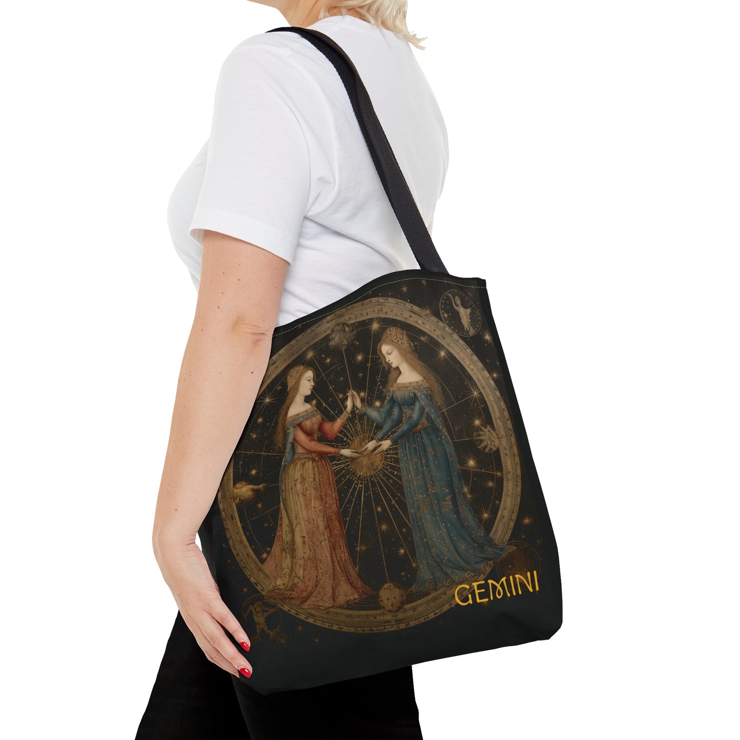 Gemini1 Zodiac Tote Bag (AOP)