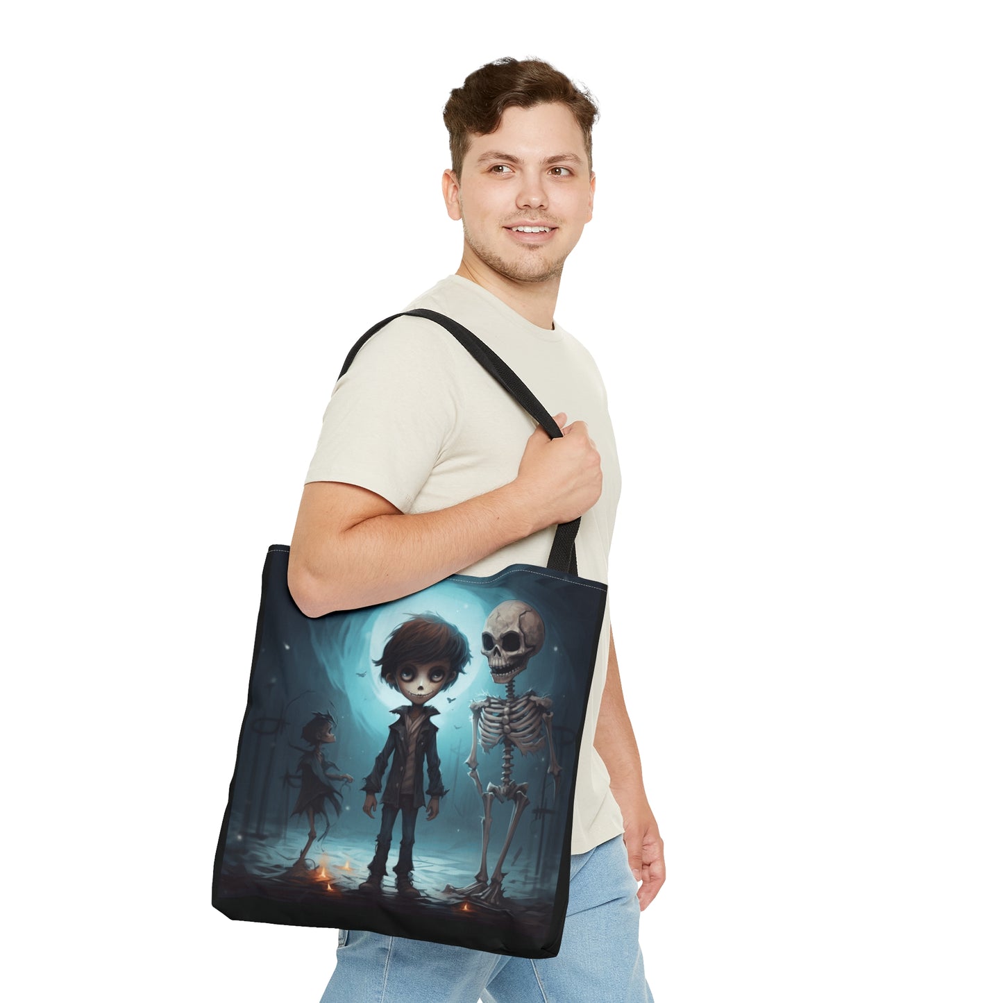 Halloween Boy Tote Bag (AOP)