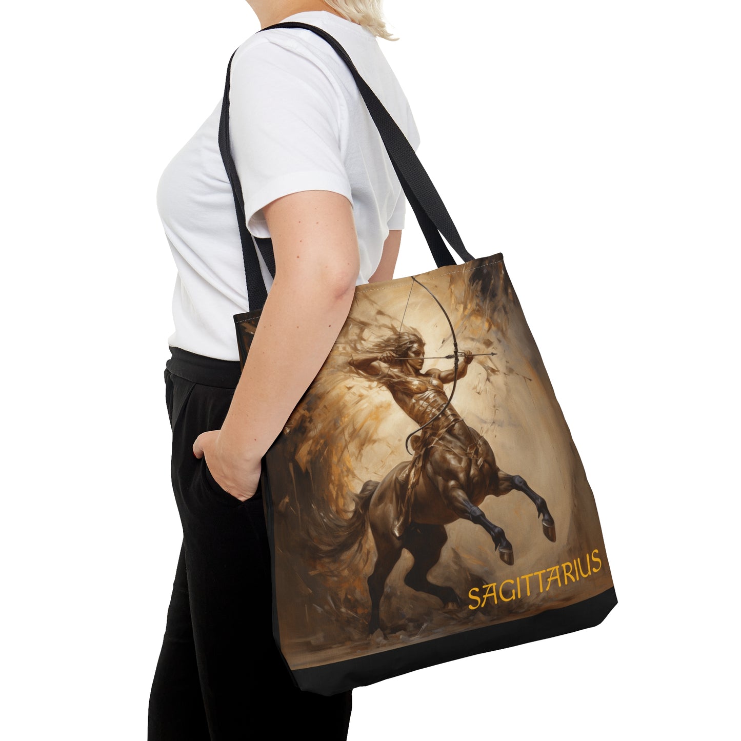 Sagittarius2 Zodiac Tote Bag (AOP)