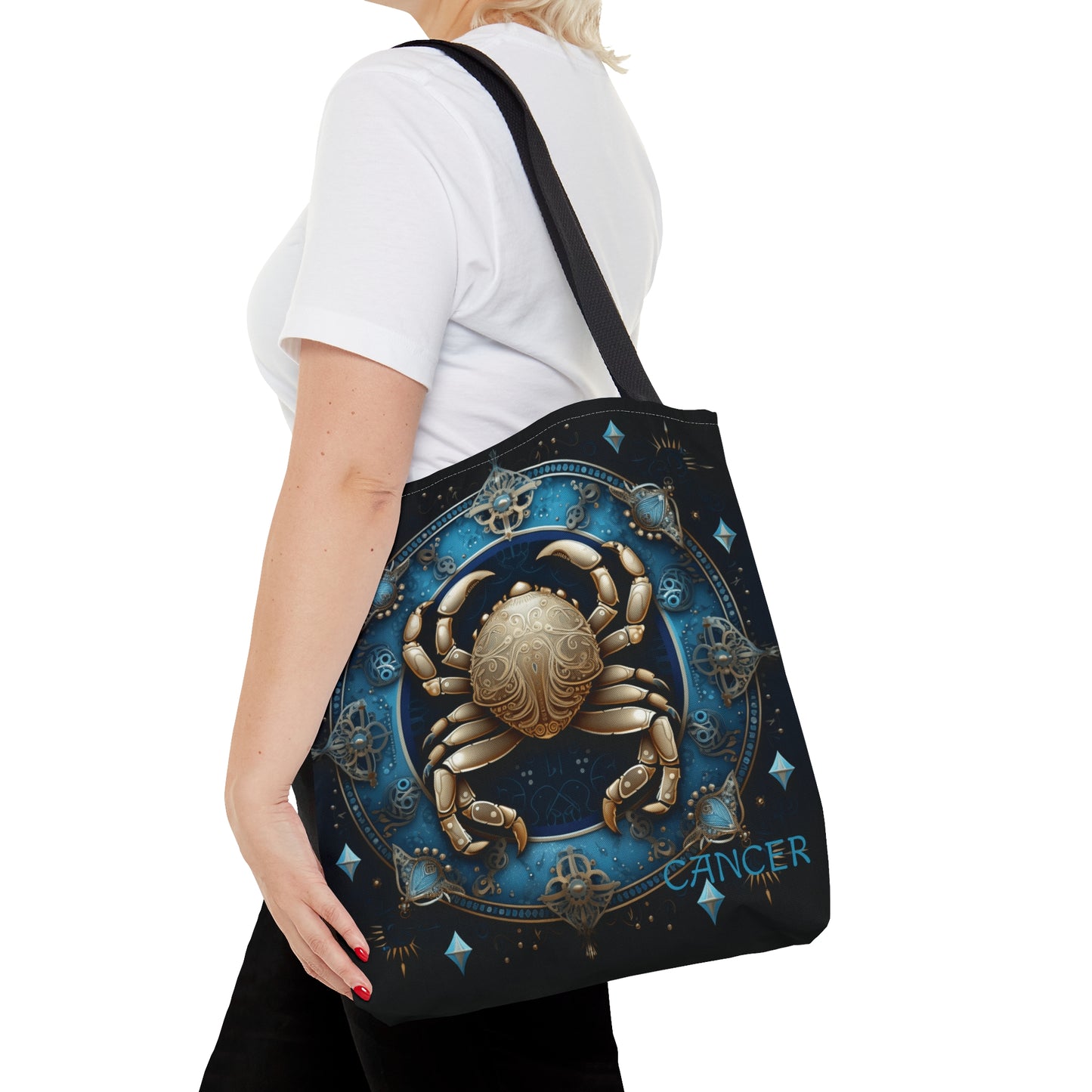 Cancer1 Zodiac Tote Bag (AOP)