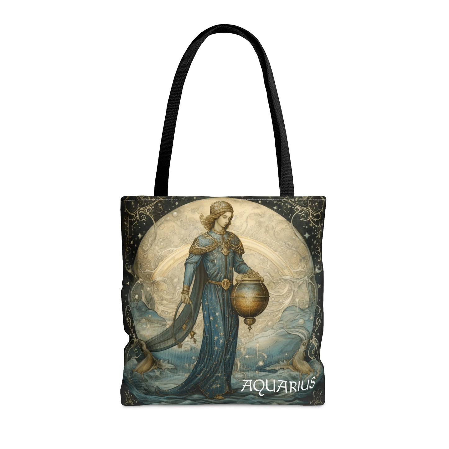 Aquarius3 Zodiac Tote Bag (AOP)