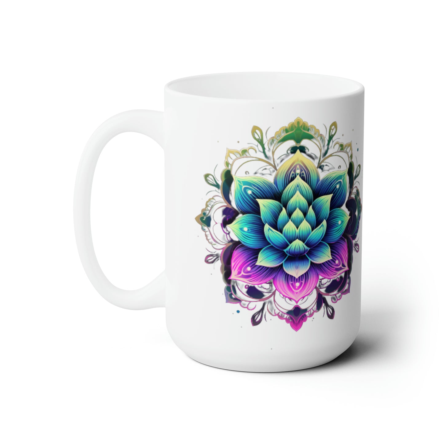 Mandala #101  Ceramic Mug 15oz