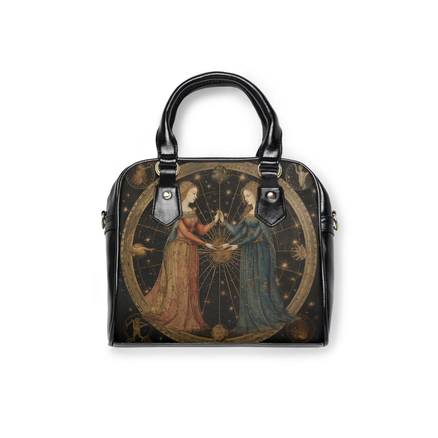 Gemini1 Zodiac Shoulder Handbag