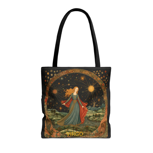 Virgo3 Zodiac Tote Bag (AOP)