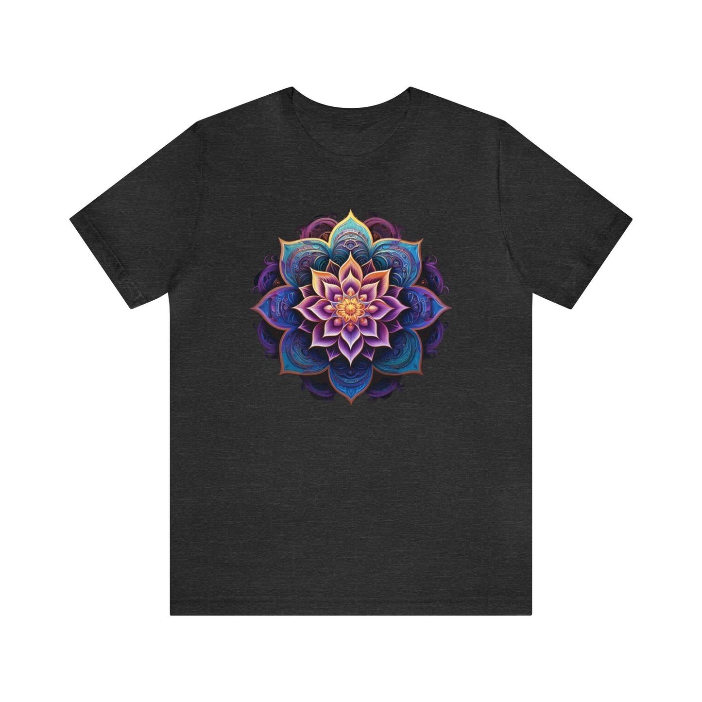 Zen Lotus Unisex Jersey Short Sleeve Tee