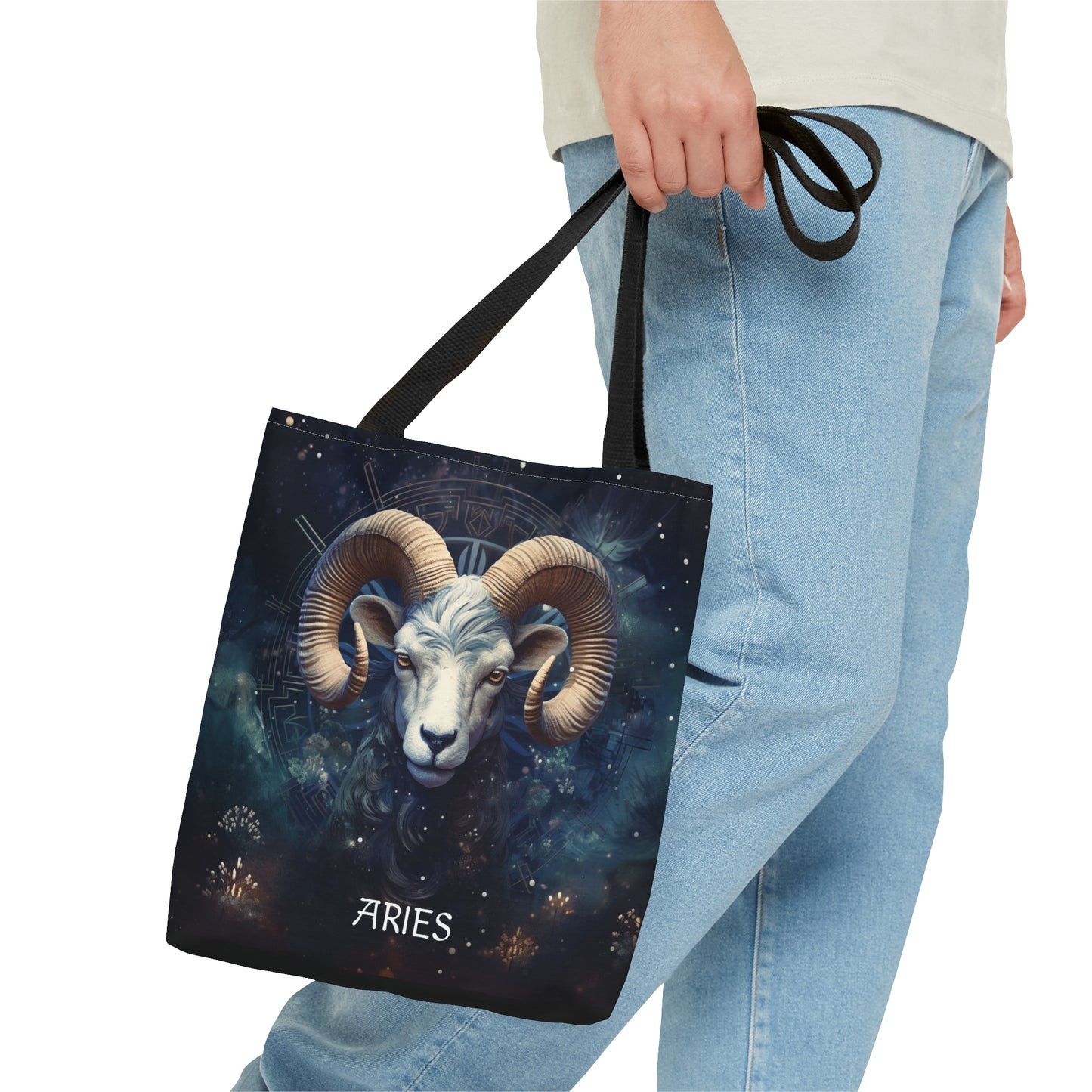 Aries3 Zodiac Tote Bag (AOP)