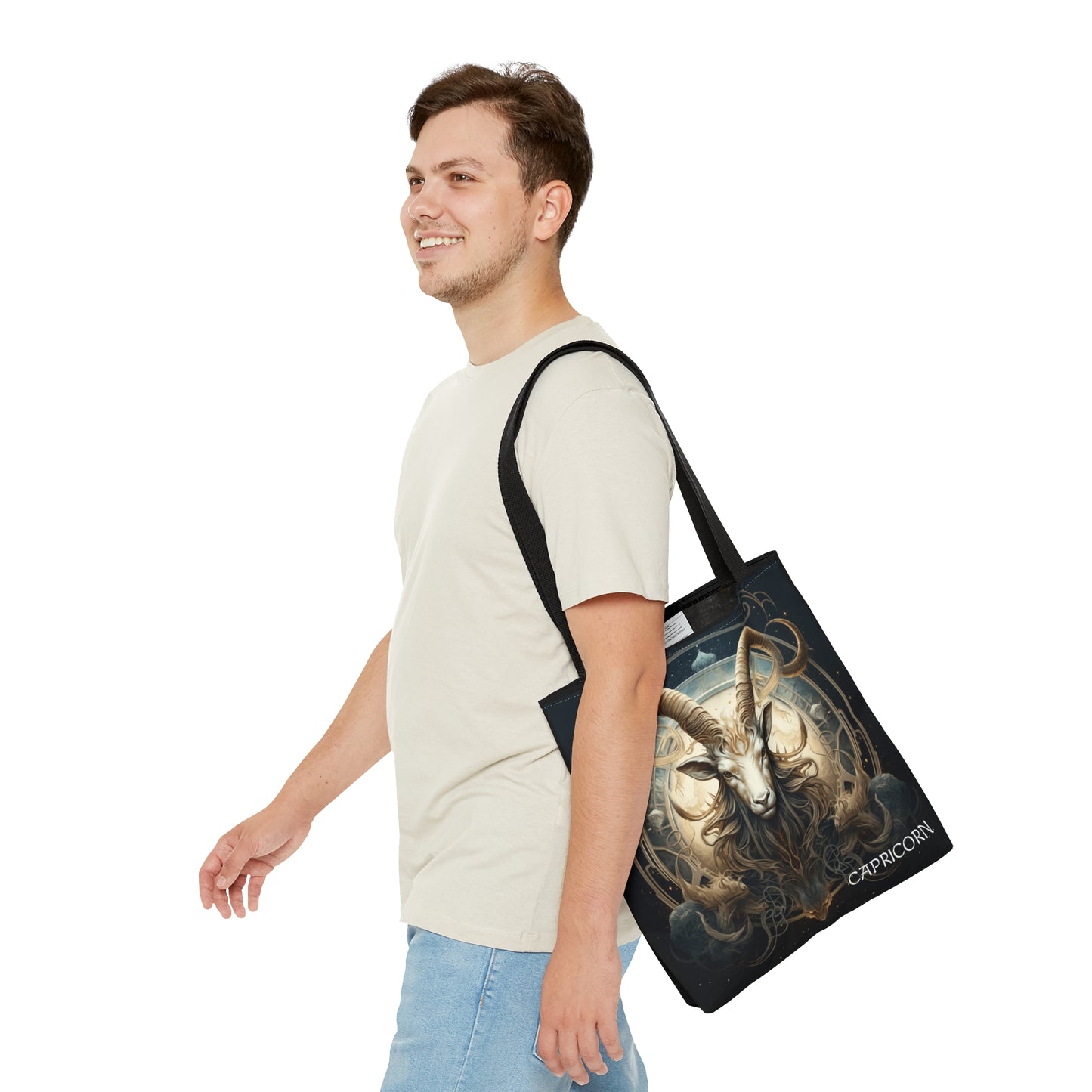 Capricorn1 Zodiac Tote Bag (AOP)