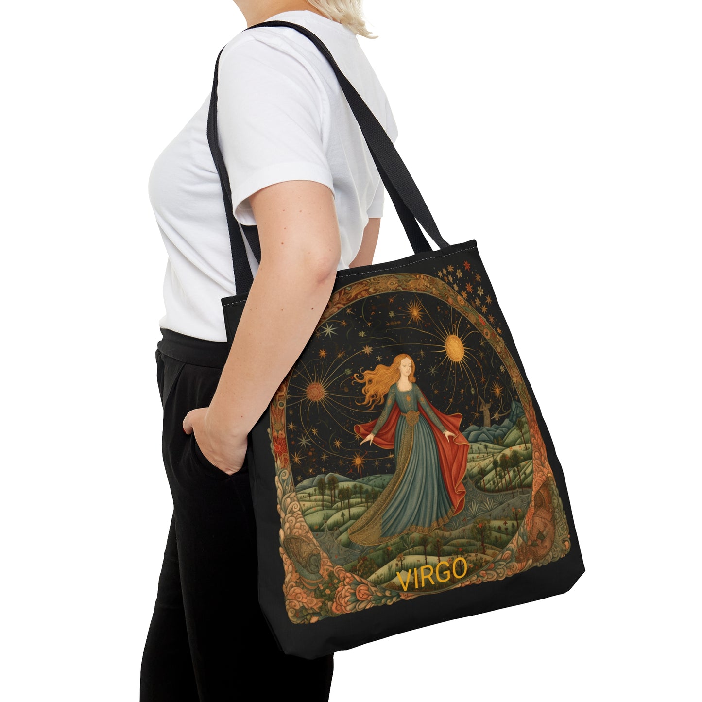 Virgo3 Zodiac Tote Bag (AOP)