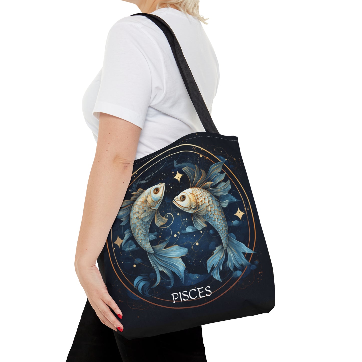 Pisces3 Zodiac Tote Bag (AOP)